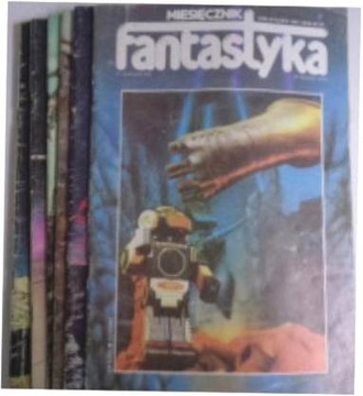 Miesięcznik Fantastyka nr 1,3-5,8,12 z 1987 roku