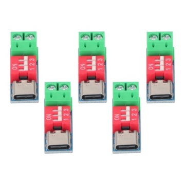 5PCS Moduł Wyzwalacza Moduł USB Typ C do 5V 9V 12V 20 V Moduł PD PD NB