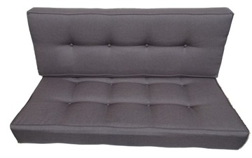Poduszki na jedną PALETĘ kpl 2szt 120 X 60 BRĄZ
