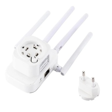 Усилитель сигнала WIFI, повторитель локальной сети, 300 Мбит/с, RJ45, 4 антенны, расширитель диапазона