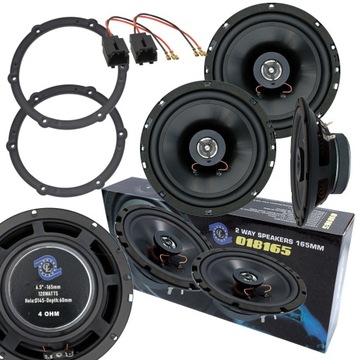 MOCNE głośniki samochodowe dystanse CITROEN C1 C3 C4 C5 BERLINGO DS3 JUMPY
