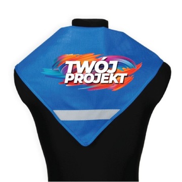 Chusta trójkątna obozowa szkolna przedszkolna