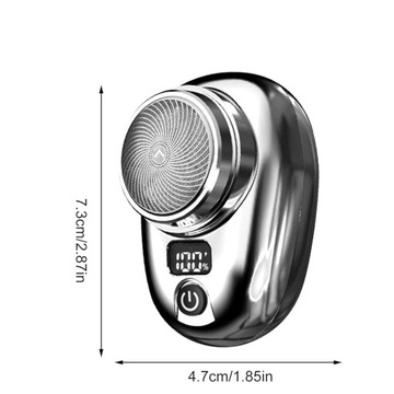 ПОРТАТИВНАЯ ВОДОНЕПРОНИЦАЕМАЯ ЭЛЕКТРОБРИТВА USB 150 МАЧ