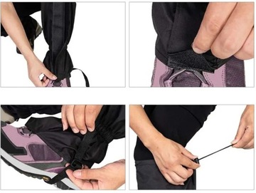 STUPTUTY OCHRANIACZE WODOODPORNE NA BUTY NOGAWKI LEKKIE PRZECIWŚNIEGOWE x2