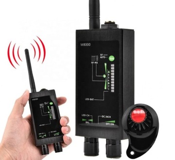 WYKRYWACZ PODSŁUCHÓW I KAMER GSM GPS UKRYTYCH LOKALIZATORÓW DETEKTOR WIFI
