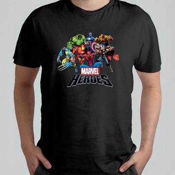 T-SHIRT KOSZULKA MARVEL COMICS Hulk Iron Man r XXL