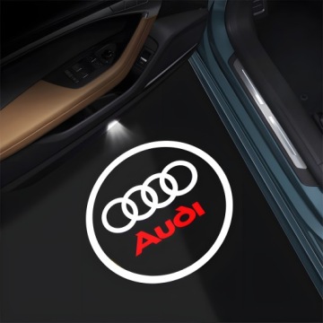 Светодиодный проектор Audi с логотипом Audi для дверей a1 a4 a5 a6 a8 q2 q3 q5 q7 tt