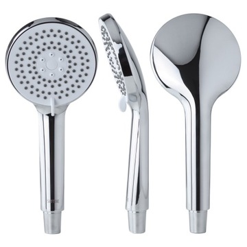 Водосберегающая 5-полосная многофункциональная душевая насадка с защитой от накипи.