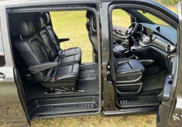 Mercedes Klasa V W447 Długi Facelifting 2.0 250d 190KM 2022 Mercedes-Benz Klasa V BEZWYPADKOWY, serwis ASO, AVANTGARDE, 4X4 hak, 8 osob, zdjęcie 10