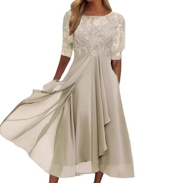 2023 elegancka suknia wieczorowa plus size