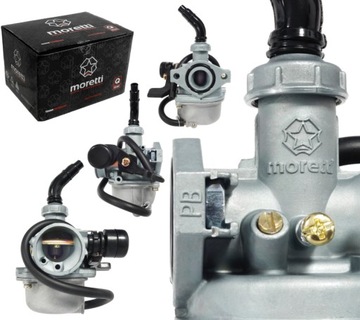 Карбюратор Мопед Карбюратор Quad PZ19 4T p.15мм рычаг воздушной заслонки 110ccm