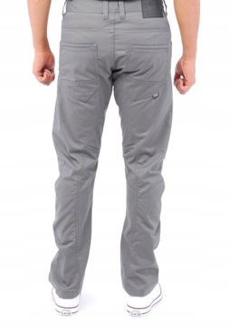 Jack Jones Męskie Szare Spodnie Anti Fit Twisted Jeansy 32/30