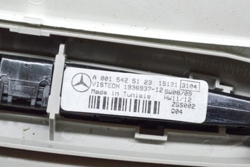 MERCEDES-BENZ GL X166 OSVĚTLENÍ VNITŘNÍ ZADNÍ STŘECHA A0015425123 A16690