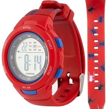 Zegarez cyfrowy Kiddus - Pająki