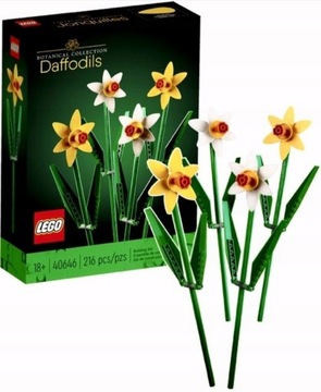 LEGO ICONS 40646 Żonkile na Walentynki i Dzień kobiet