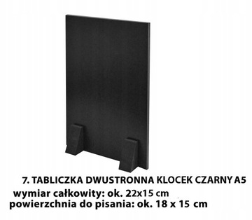 ДОСКА ДЛЯ ПИСЬМА МЕНЮ А5 ДЛЯ БАР-РЕСТОРАНА