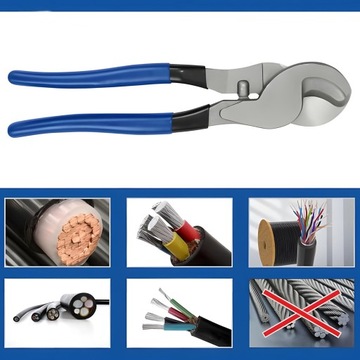 ШЕСТИГРАННАЯ ГИДРАВЛИЧЕСКАЯ МАШИНА ДЛЯ ПРЕССОВАНИЯ КАБЕЛЯ + НОЖНИЦЫ 2-В-1