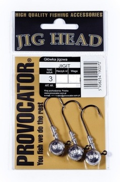 Główka Jigowa Provocator Jigit 16g 3/0 op.3szt.