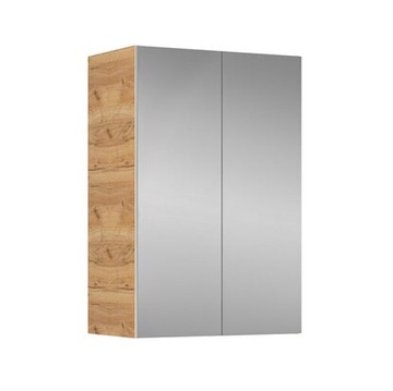Szafka wiszaca dąb country System z lustrem 60 cm x 90 cm x 35 cm