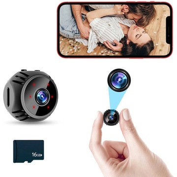 Mini kamera do monitoringu domowego 1080P