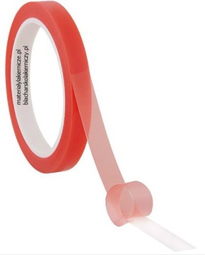 INDASA Taśma Klejąca Dwustronna 12mm x 10m PET Akr