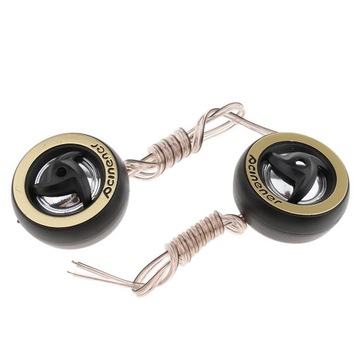 2 шт. Универсальный автомобильный стереодинамик с сабвуфером и кабелем питания твитера