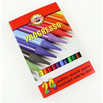 КАРАНДАШИ KOH-I-NOOR PROGRESSO 24 ЦВЕТА