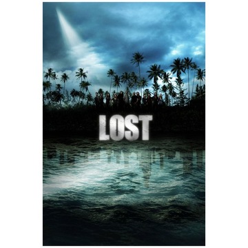 Plakat Lost Zagubieni Serial Art Poster A1+