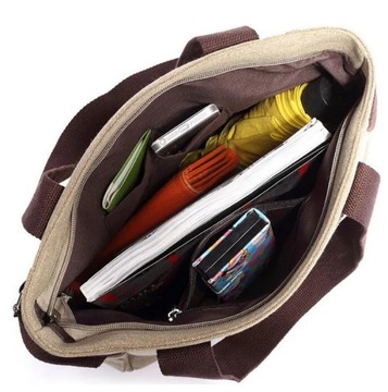 TORBA DAMSKA NA RAMIĘ DUŻA NA ZAMEK Z KOTKAMI