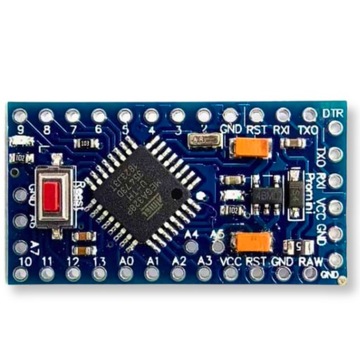 Модуль Pro Mini ATmega328P 16 МГц 5 В, совместимый с Arduino Pro Mini + золотые контакты
