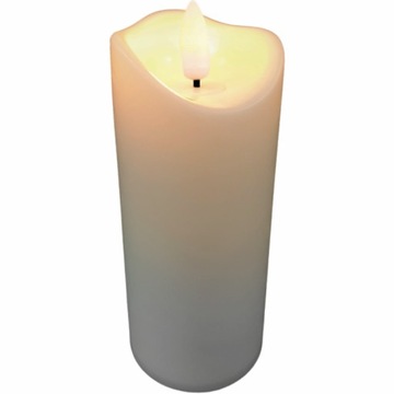 Светодиодная свеча с эффектом пламени Cortina 12,5 см БЕЛАЯ