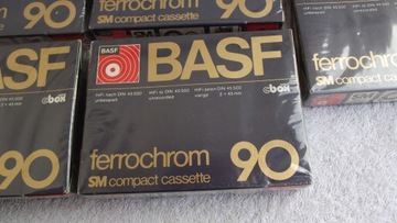 КОМПАКТНАЯ КАССЕТА BASF FERROCHROME 90 SM