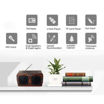 Водонепроницаемый динамик Bluetooth мощностью 20 Вт с поддержкой режима ожидания