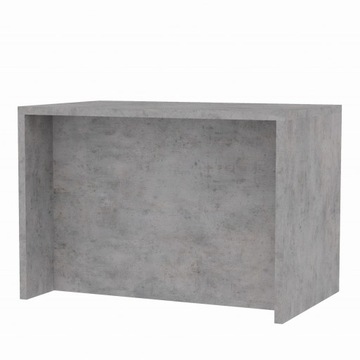 Szara wyspa kuchenna gotowa wyspa do kuchni 120 cm beton jasny