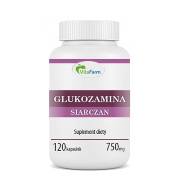 Glukozamina siarczan stawy kapsułki 120 szt.