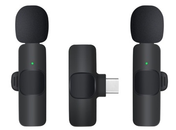 2 беспроводных микрофона USB-C и IPHONE