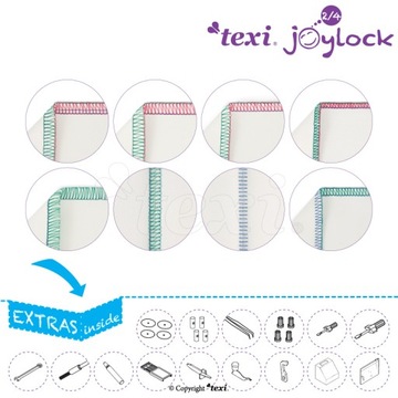 Оверлок TEXI JOYLOCK 2/4 + СУМКА