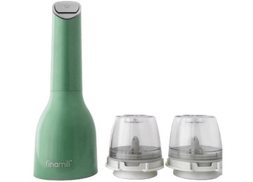 Аккумуляторная мельница для специй FINAMILL, зеленая