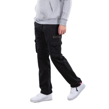 Spodnie Alpha Industries Jet Pant 101212 03 Czarne