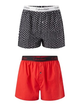 CALVIN KLEIN 2 PACK SLIM FIT STAR BOXER SOFT S