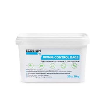 BAKTERIE do SZAMBA OCZYSZCZALNI BioniQ Control Bags 30 saszetek