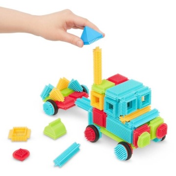 Ежики 112 штук Щетинные блоки B.Toys