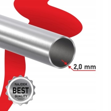 Кольцо для лестницы 240 см нержавеющая сталь INOX 42.4 STEP HANDLE СЕРТИФИКАТ