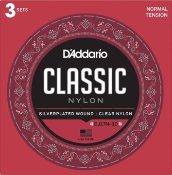 Классические струны D'Addario EJ27N