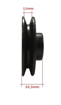 ШКИВ ВИБРАТОРА KZ60 ZIRPE60 KALTMANN МОЛНИЯ