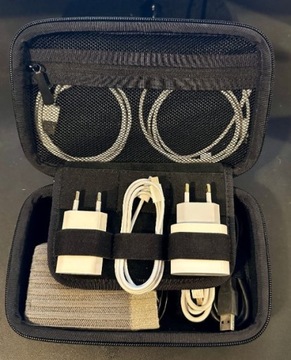 ЧЕХОЛ-ОРГАНИЗАТОР ДЛЯ ПУТЕШЕСТВЕННЫХ АКСЕССУАРОВ | БЛОК ПИТАНИЯ СУМКА APPLE MACBOOK IPHONE