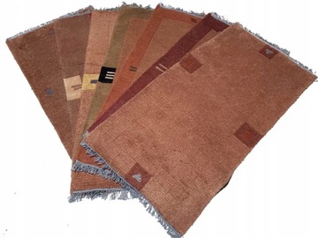 Натуральный толстый ковер 80% шерсть Camel 160x240 Индия БОХО Ручная работа — микс