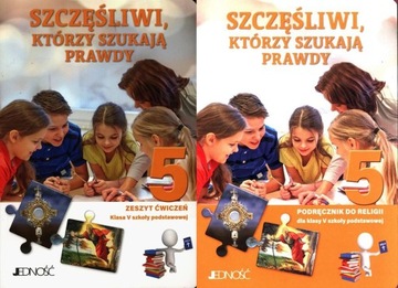 Szczęśliwi, którzy szukają prawdy 5 Podręcznik + ćwiczenia