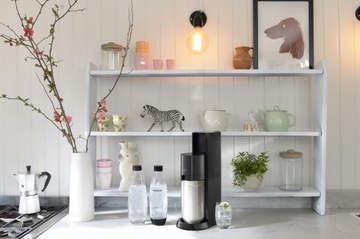 САТУРАТОР SODASTREAM DUO ЧЕРНЫЙ НАБОР 2 БУТЫЛКИ