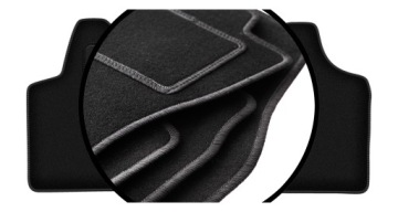 Velurové koberce komplet pro: Citroen Jumpy II dodávkový (2007-2016)